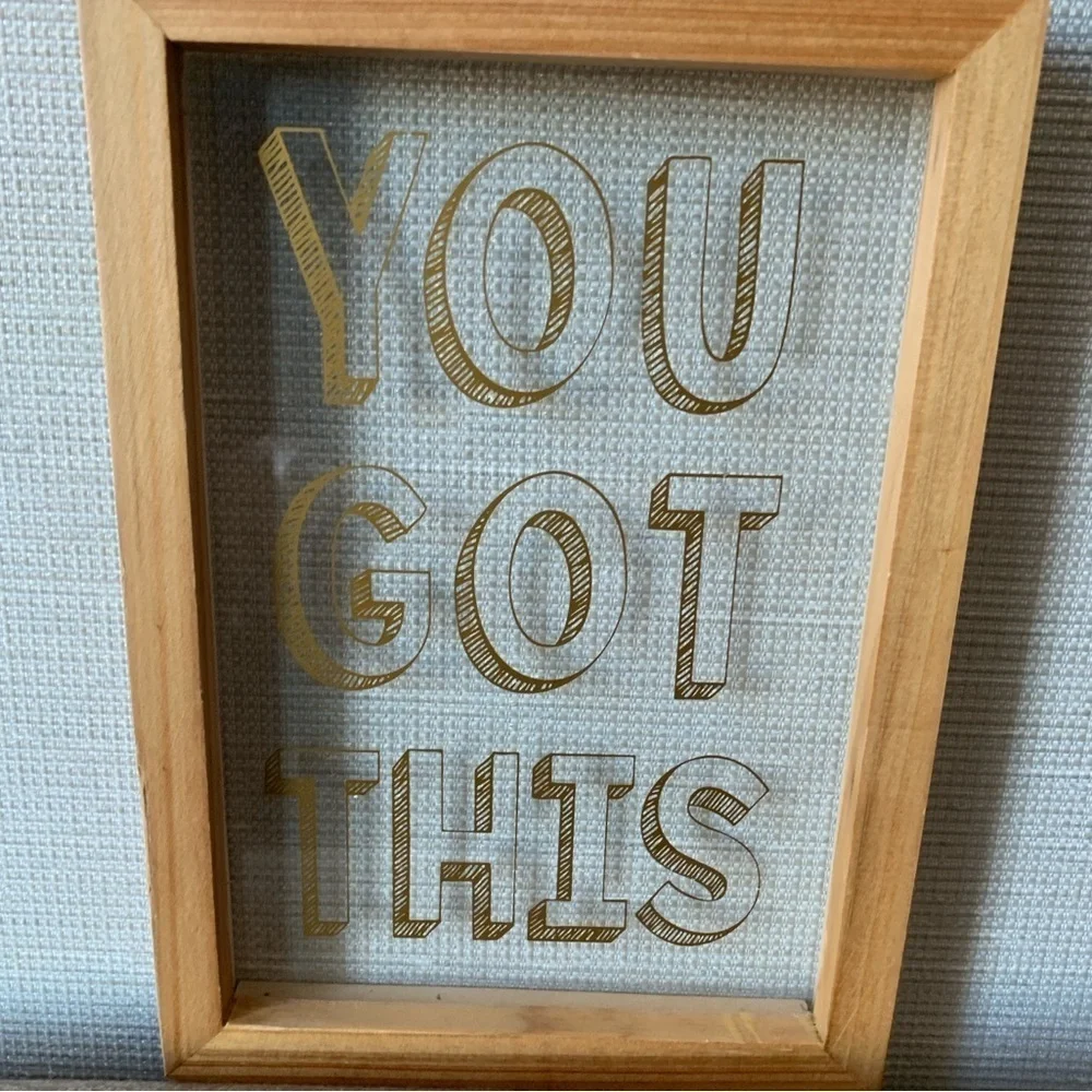 Go Getter Mug & You Got This Frame, New with out box.